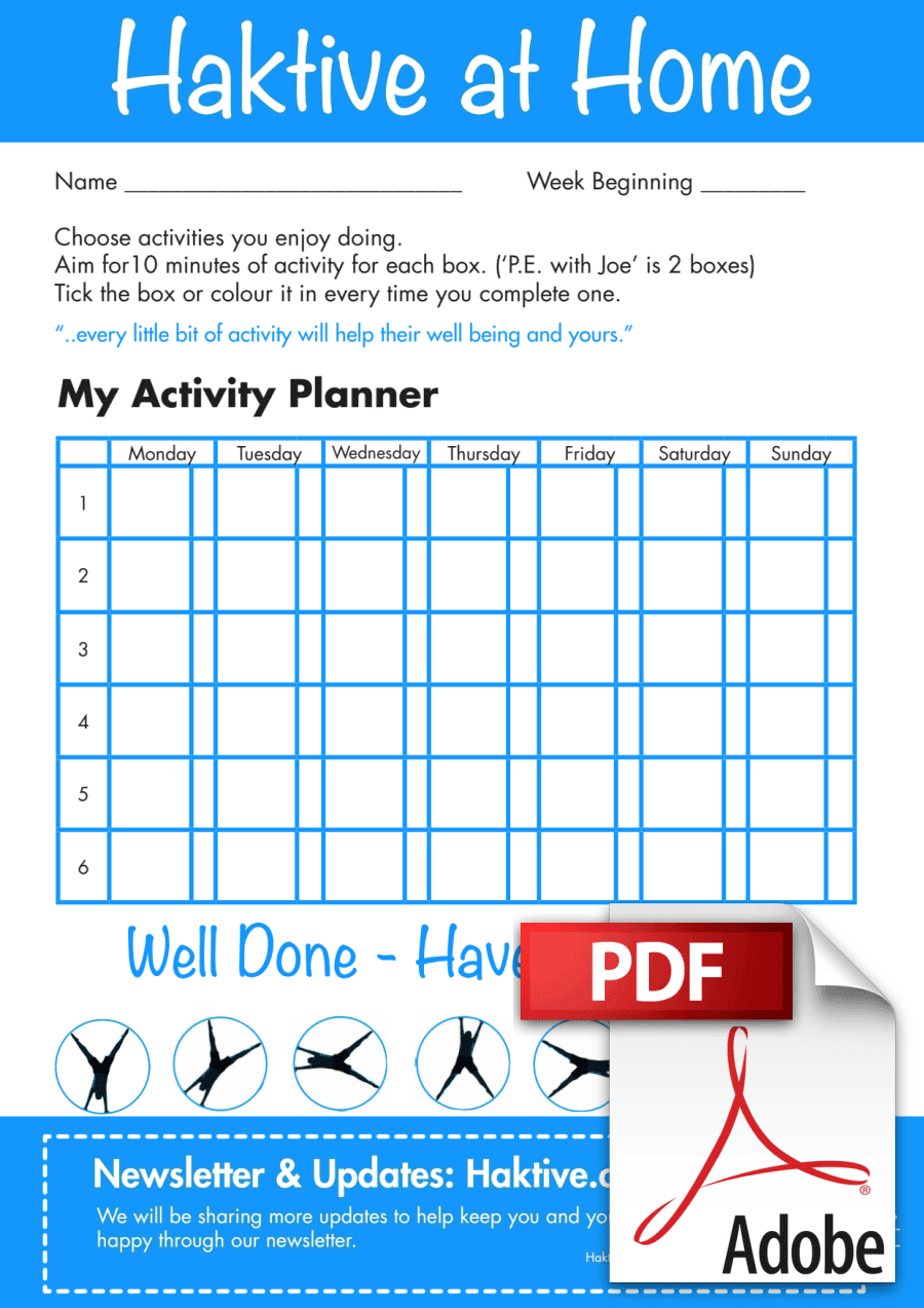 Activity Planner Preview