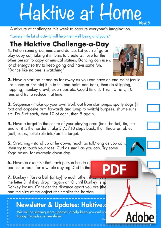 Week 6 - Dance Preview